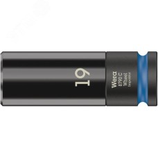 Головка торцевая ударная шестигранная 8790 C Wheel Impaktor DR 1/2 19X85 мм с пластиковой обоймой для защиты колёсного диска