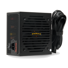 Блок питания/ Power Supply HSPD, 600W 80+ Bronze (ATX, 2.31, Semi-modular, 1x24(20+4)pin 550mm, 1xCPU*2 8(4+4)pin 600+150mm, 1xPCIe*2 8(6+2)pin 500+150mm, 2xSATA*3 400+150+150mm, 1xMOLEX4pin*3+FDD 400+150+150+150mm , Active, 120x120mm, 150x140x86mm, APFC,
