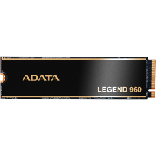Твердотельный накопитель/ ADATA SSD LEGEND 960, 4000GB, M.2(22x80mm), NVMe 1.4, PCIe 4.0 x4, 3D NAND, R/W 7400/6800MB/s, IOPs 700 000/550 000, DRAM buffer 4000MB, TBW 3120, DWPD 0.43, with Heat Spreader (5 лет)