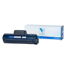 -/ Тонер-картридж NVP (БЕЗ ЧИПА) (БЕЗ ГАРАНТИИ) NV-W1106A для HP 107a/107w/135w/135a/137fnw (1000k)