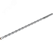 Cверло по бетону усиленное 6X300 мм Профессионал, 3-х гранный хвостовик
