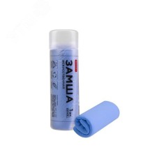 Замша искусственная в тубе, 64х43см