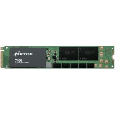Серверные твердотельные накопители/ Micron SSD 7450 PRO, 960GB, M.2(22x110mm), NVMe, PCIe 4.0 x4, 3D TLC, R/W 5000/1400MB/s, IOPs 520 000/82 000, TBW 1700, DWPD 1 (12 мес.)