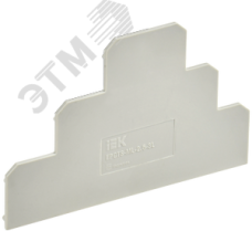 Заглушка для CTS-ML 3 ур. 2,5мм2 серая IEK