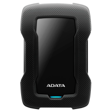 Внешний жесткий диск/ Portable HDD 2TB ADATA HD330 (Black), Silicone, USB 3.2 Gen1, 133x89x16mm, 190g /3 года/