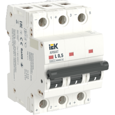 Выключатель автоматический M06N-DC 3P K 0,5А