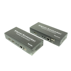 Комплект/ TLN-HiKM2+RLN-HiKM2 Комплект для передачи HDMI, 2хUSB(клавиатура+мышь) и ИК управления по сети Ethernet. Расстояние передачи "точка-точка" до 190м. Стандарт видеосжатия H.264(AVC). Разрешение до 1920x1080(60Гц), 36бит. Поддержка HDMI 1