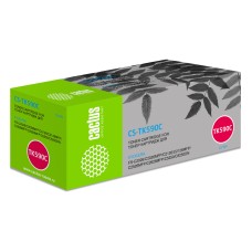 -/ Картридж лазерный Cactus CS-TK590C TK-590C голубой (5000стр.) для Kyocera FS-C2526MFP/C2626MFP/C5250