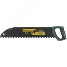 Ножовка по пенобетону ''Дельта''(Стандарт), закругленное полотно, шаг 15 мм, 500 мм