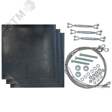 Комплект дополнительный для мачты 6м оцинкованная сталь