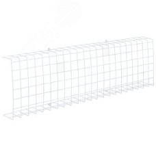 Решетка защитная для светильника LED ДВО 1280х370х95мм белая