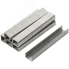 Скобы для степлера закаленные 11.3 мм х 0.7 мм, (узкие тип 53) 8 мм, 1000 шт