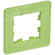 BRITE Рамка 1 пост РУ-1-2-Бр стекло эко грин RE IEK