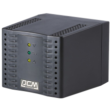 Стабилизатор напряжения/ Powercom TCA-1200 Black Tap-Change, 600W