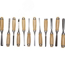 Набор фигурных стамесок 12 предм.