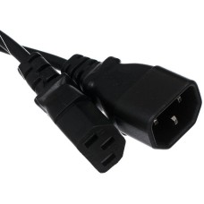 Кабель/ Кабель монитор - компьютер (UPS -> устройство) 220V {IEC-320-C13/C14}  <TP020-3.0-BK> 3,0м