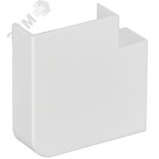 METRA MINI Поворот на 90град 40х16мм белый