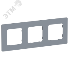 FLITE CLASSIC Рамка 3-местная РУ-3-К-ФлМ маренго IEK