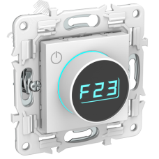 SKANDY Термостат электронный с индикацией SK-T01W арктический белый IEK