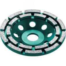 Двухрядная алмазная чашка Double d 125 мм, INDUSTRIAL