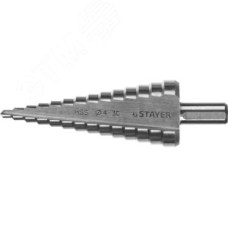 Сверло ступенчатое 4-30мм 14 ступеней