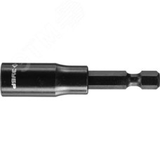 Бита ударная с торцевой головкой удлиненная, 8 мм, 60 мм