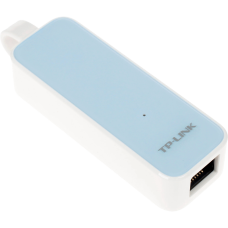 Сетевой адаптер/ USB 2.0 to Fast Ethernet Network Adapter, 1 USB 2.0 connector, 1 10/100Mbps Ethernet port