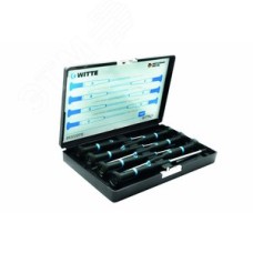 Набор отверток для точных работ WITTRON PH/SL 7 шт, пластиковый кейс