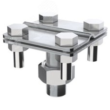 Соединитель проводника 8-10 мм для молниеприемника