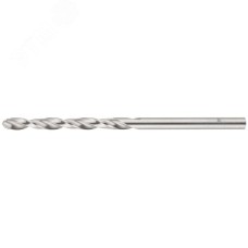 Сверло по металлу HSS полированное, центровочный наконечник, Р6М5, блистер 3,5х70 мм