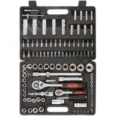 Набор инструмента автомобильный 108 шт CrV 1/2''+1/4''