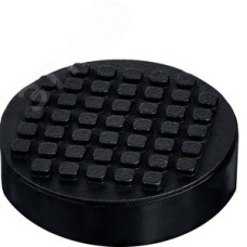 Опора резиновая для домкрата РГ-37 D65/d37/H27мм , Профессинал