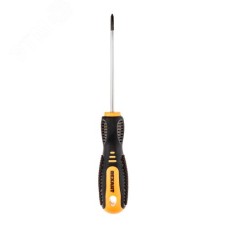 Отвертка крестовая PH0х75 мм, двухкомпонентная рукоятка