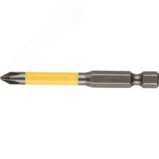 Биты ''INDUSTRIE'' торсионные, обточенные, для механизированного инструмента, PH 2, 65мм, 2шт