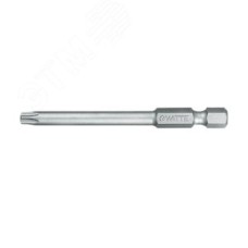 Бита TORX T15x150 мм 1/4'' E6.3 Industrial