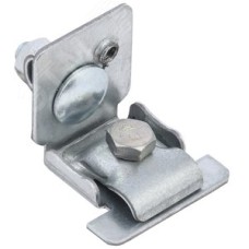 Держатель проводника круглого универсальный 6-10 мм фальц 0,7-8 мм оцинкованная сталь