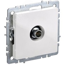 BRITE Розетка TV оконечная РТВ11-0-БрБ белый