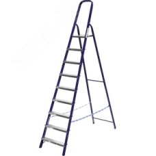 Стремянка стальная, 9 ступеней, 187 см