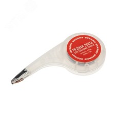 Оплетка для удаления припоя, медная, 1.0 мм х 1.5 м, диспенсер