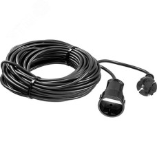 Удлинитель-шнур силовой ПВС-207-Ш, ПВС, 2 x 0.75 мм2, 20 м, 2200 Вт