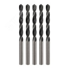 Сверло по металлу10.0 мм HSS (упак - 5 шт.) DIN 338, REXANT