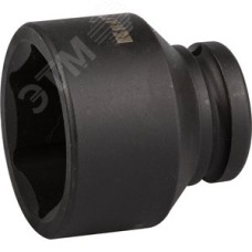 Торцовая головка ''INDUSTRIE QUALITAT'' ударная (3/4''), FLANK, Cr-Mo, фосфатированная, 46 мм