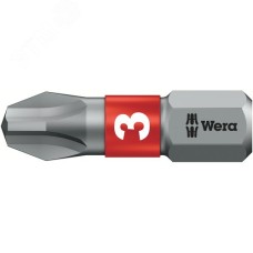 Бита биторсионная 851/1 BTZ PH вязкая твердость хвостовик 1/4 C 6.3 PH 3X25 мм