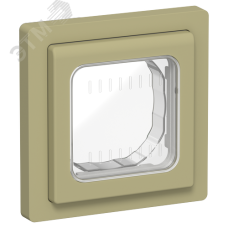 FLITE Рамка 1-местная IP55 Рпро-1-55-ФлО оливковый IEK