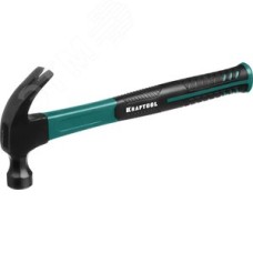 Столярный молоток-гвоздодёр Fiberglass 560 г