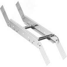 Поворот вертикальный шарнирный лестничный LESTA 100х200 мм