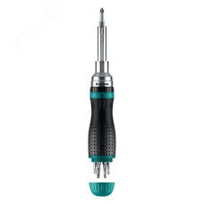 Отвертка реверсивная с битами KraftMax 19, 19-в-1