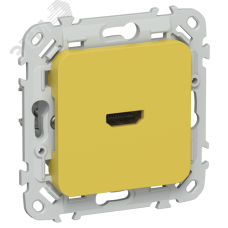 FLITE Розетка HDMI РШДМА-ФлЖК желтый карри IEK