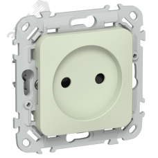 FLITE Розетка без заземления с защитными шторками 10А РСш01-0-ФлП панг IEK