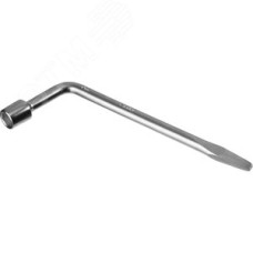 Ключ баллонный ''Мастер'' L-образный, с монтажной лопаткой, 17мм